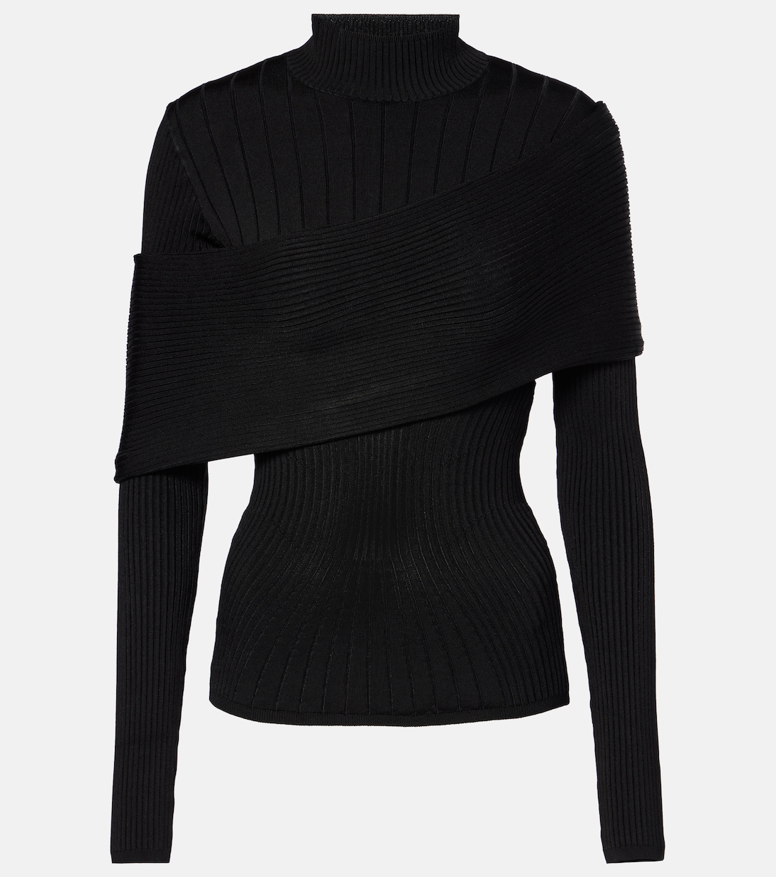 Top aus Rippstrick | Mugler