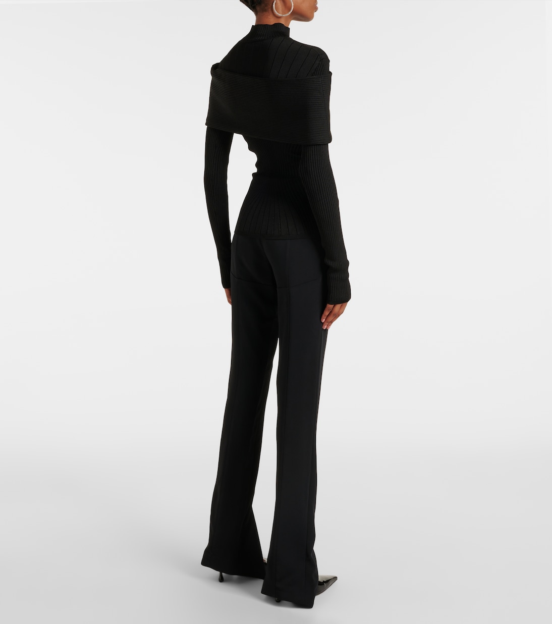 Top aus Rippstrick | Mugler