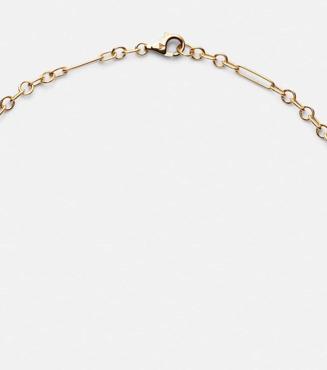 Strength 18kt gold pendant necklace with diamond | FoundRae