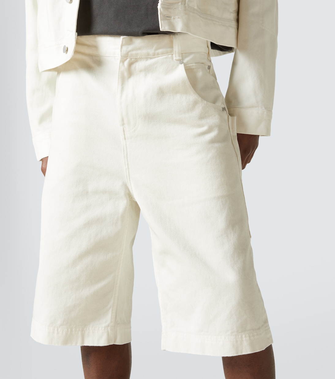 Caprihose D-Shorts aus Denim | Entire Studios