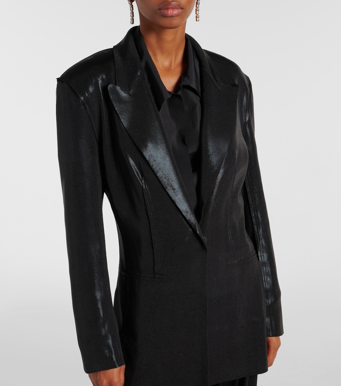 Blazer aus Lamé | Norma Kamali