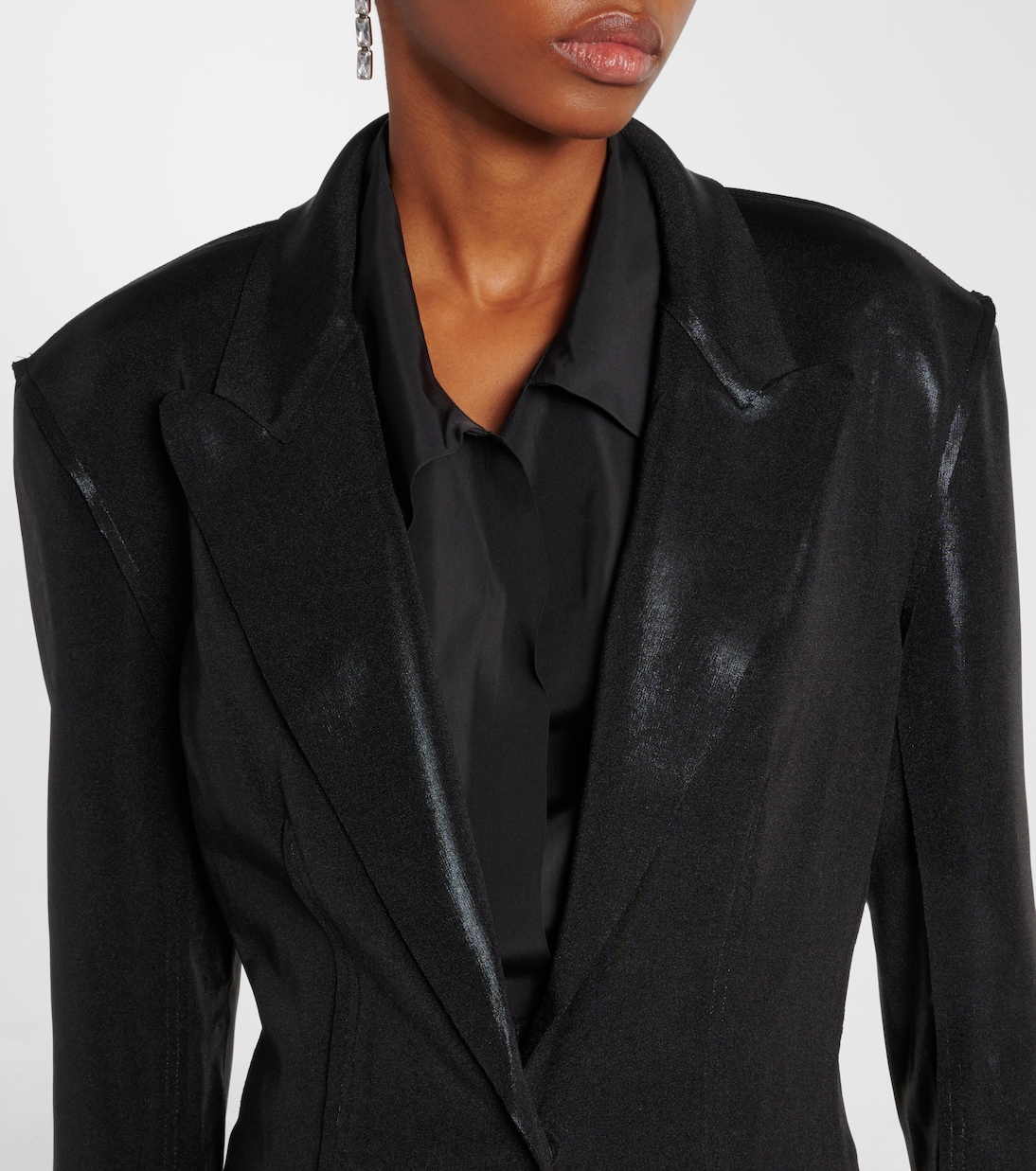 Blazer aus Lamé | Norma Kamali