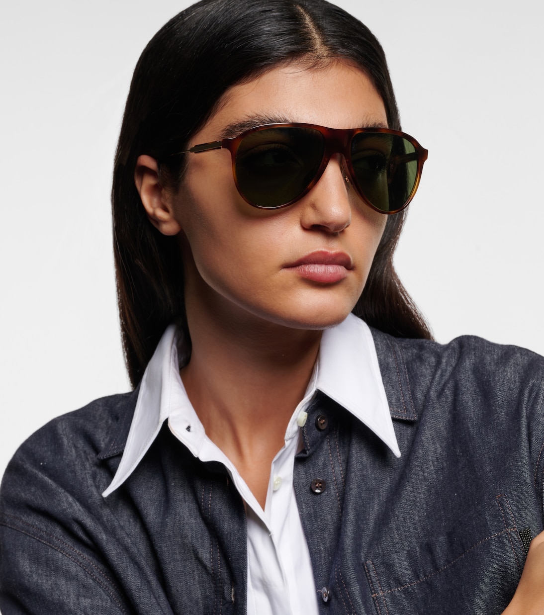 Aviator-Sonnenbrille Sartorial Sunset | Brunello Cucinelli