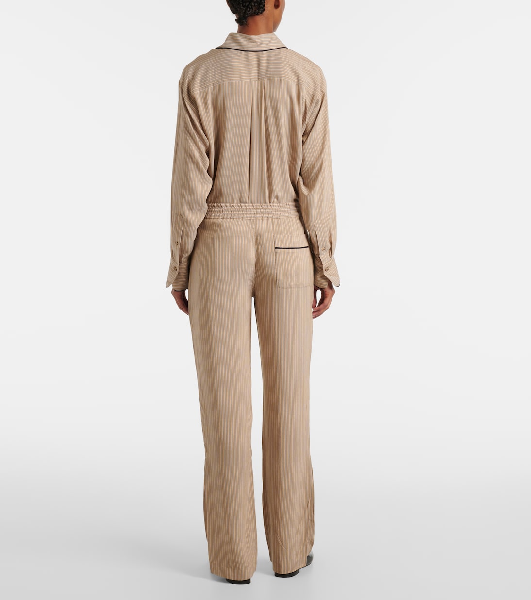 스트라이프 파자마 팬츠 | Victoria Beckham