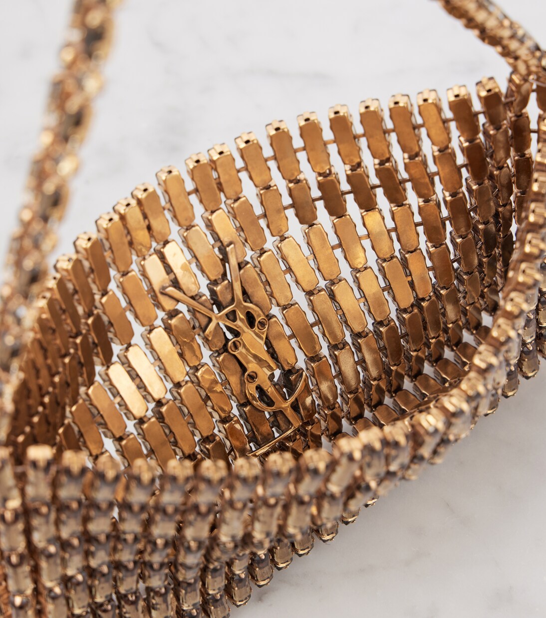 Evening Mini embroidered shoulder bag | Saint Laurent