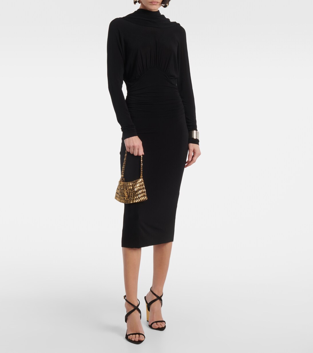 Evening Mini embroidered shoulder bag | Saint Laurent