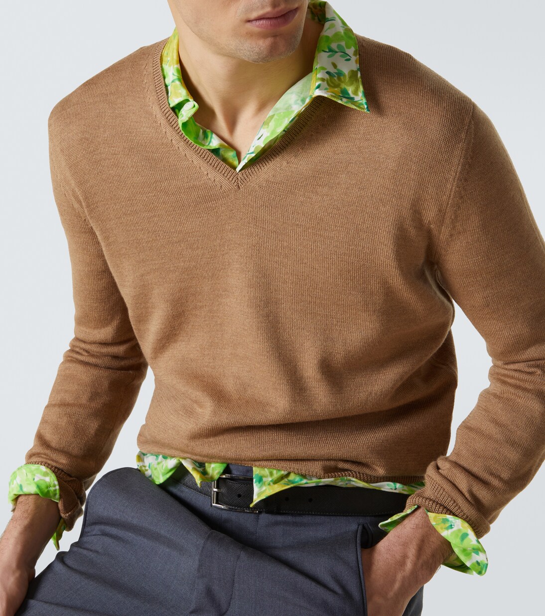 Pullover in lana vergine | Prada