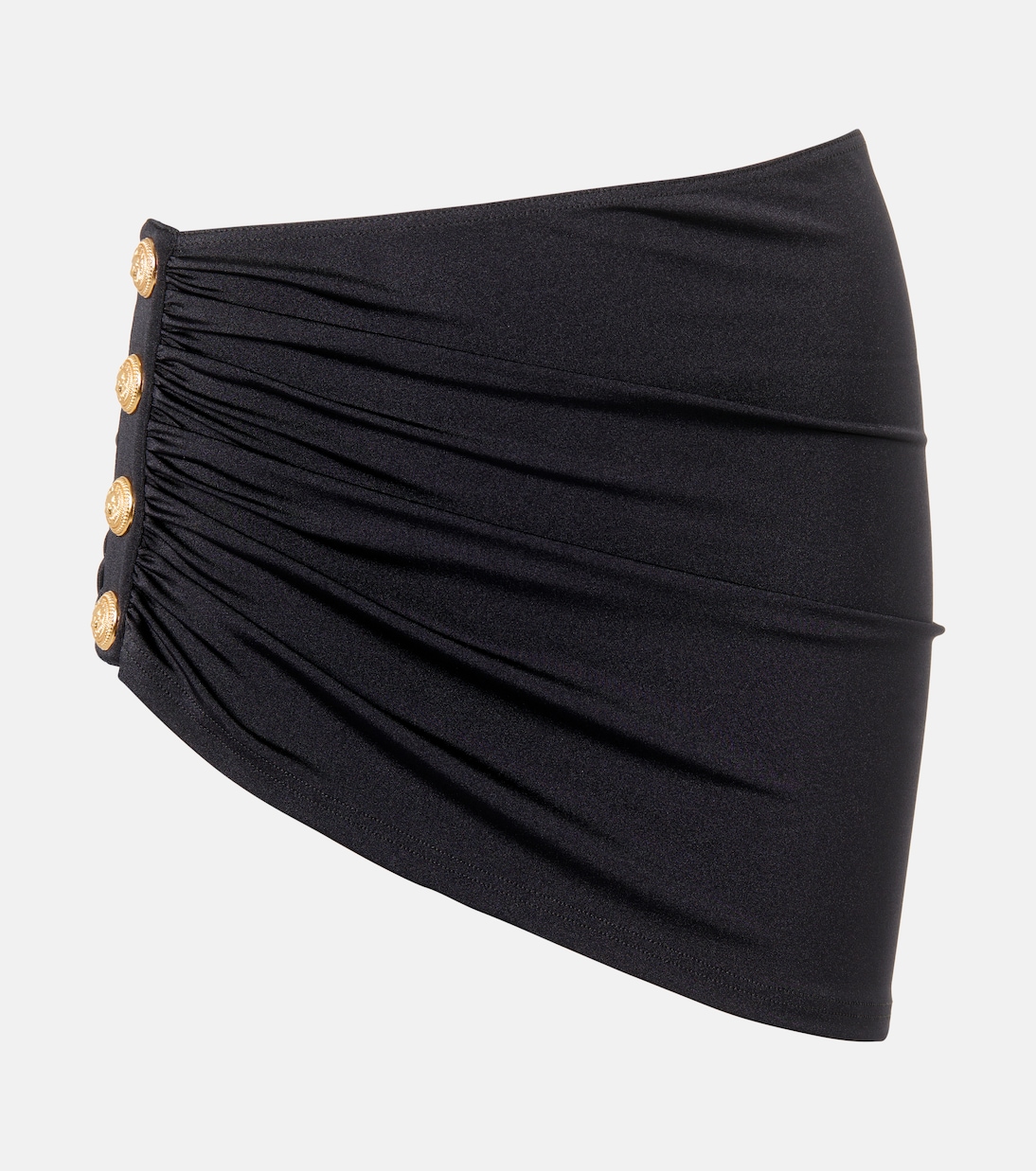 Draped embellished beach cover-up | Balmain