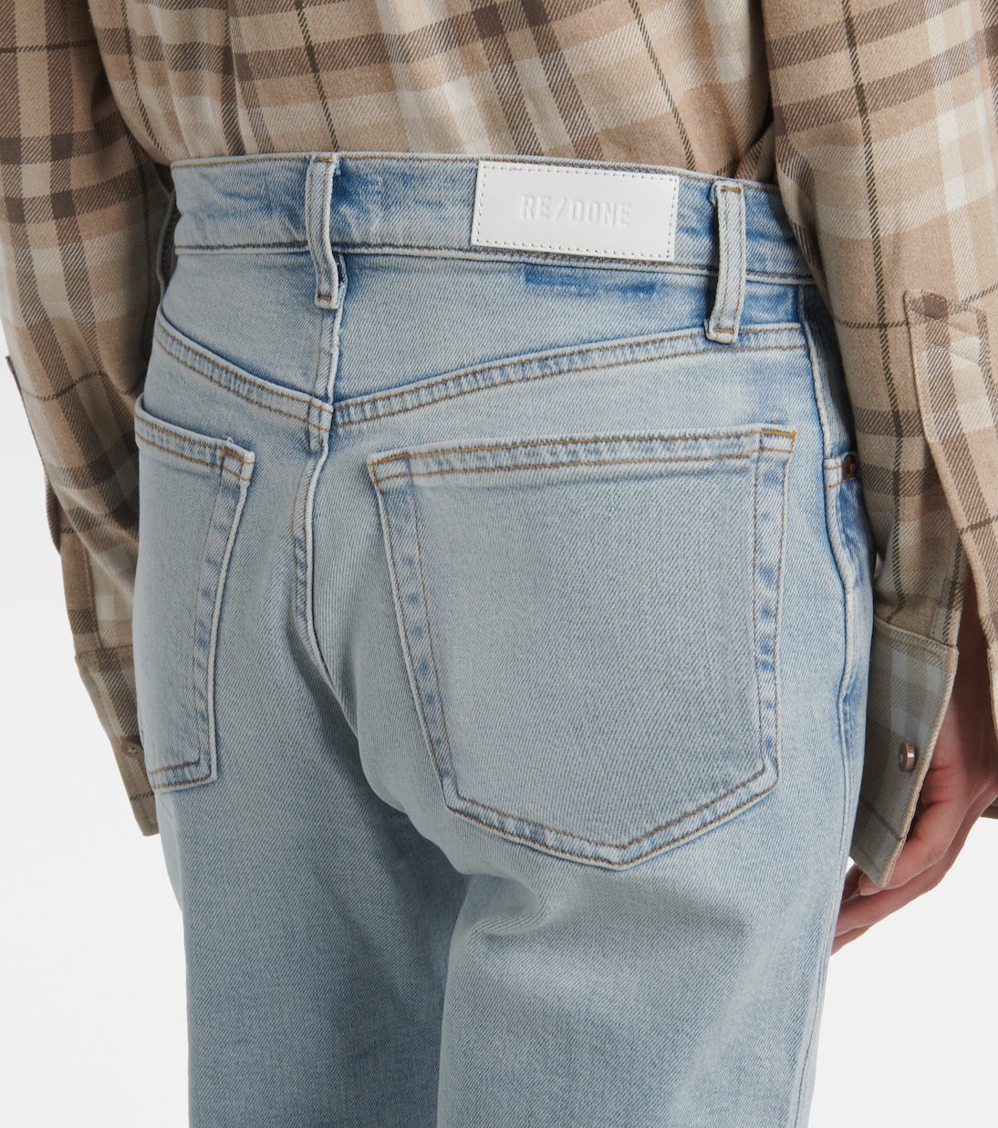 The Riding Jean high-rise flared jeans | Re/Done