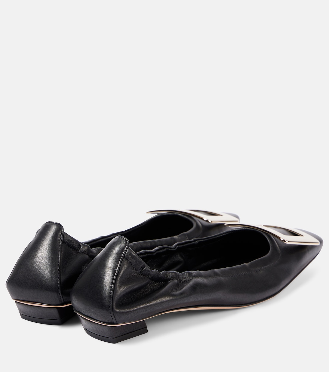 Belle Vivier leather ballet flats | Roger Vivier