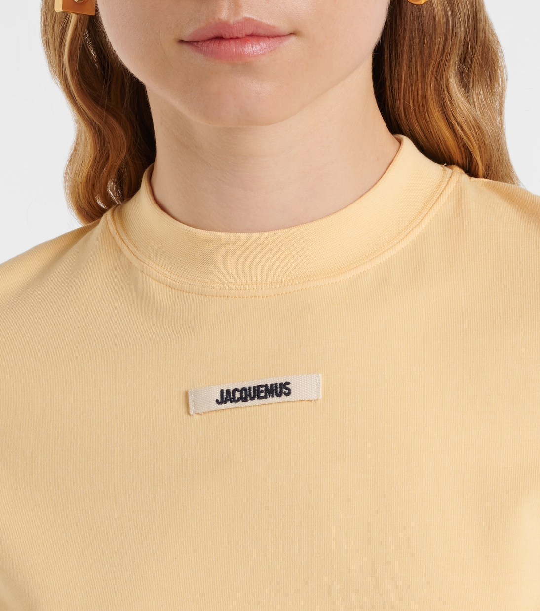 T-Shirt Gros Grain aus einem Baumwollgemisch | Jacquemus