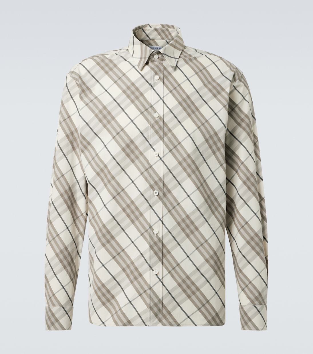 Burberry Check cotton overshirt | Burberry