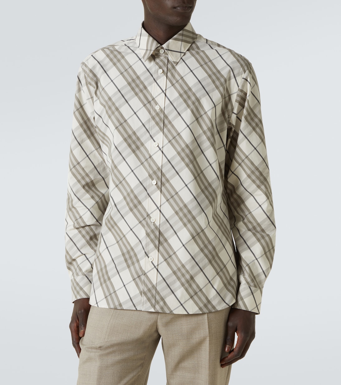 Burberry Check cotton overshirt | Burberry