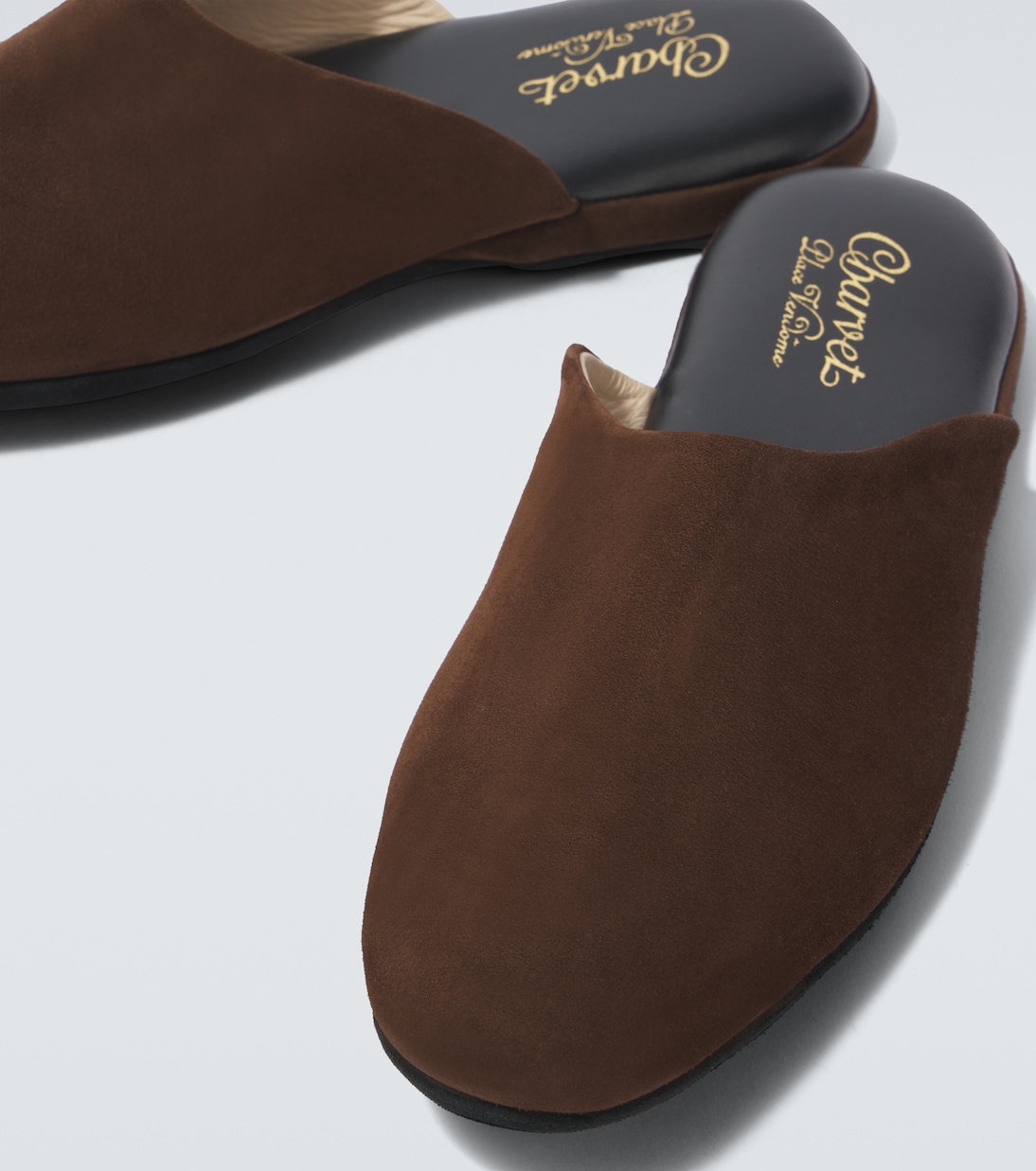 Slippers aus Veloursleder | Charvet