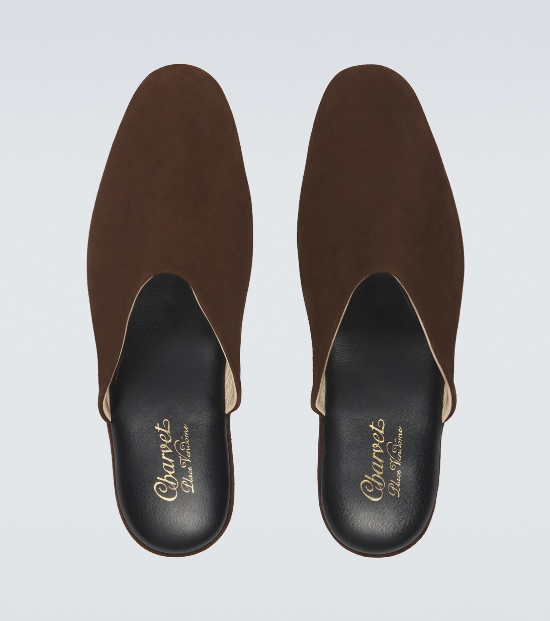 Slippers aus Veloursleder | Charvet