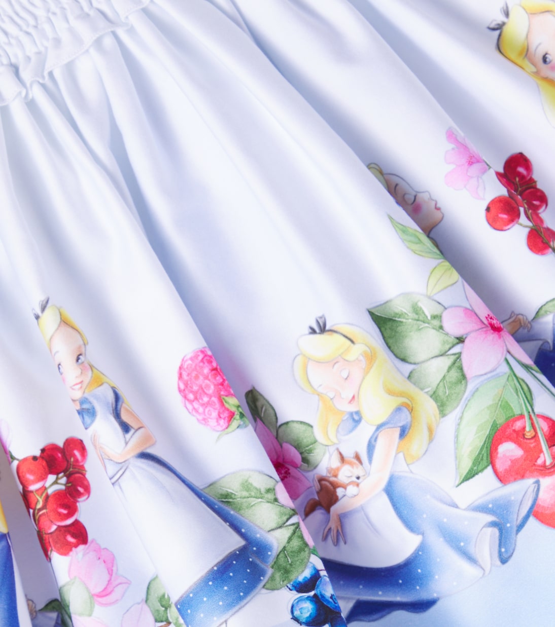 Gonna in cotone con stampa | Monnalisa