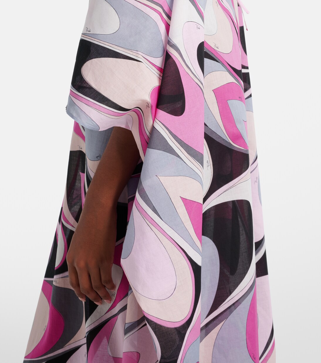 Kaftan Onde aus Baumwollmusselin | Pucci