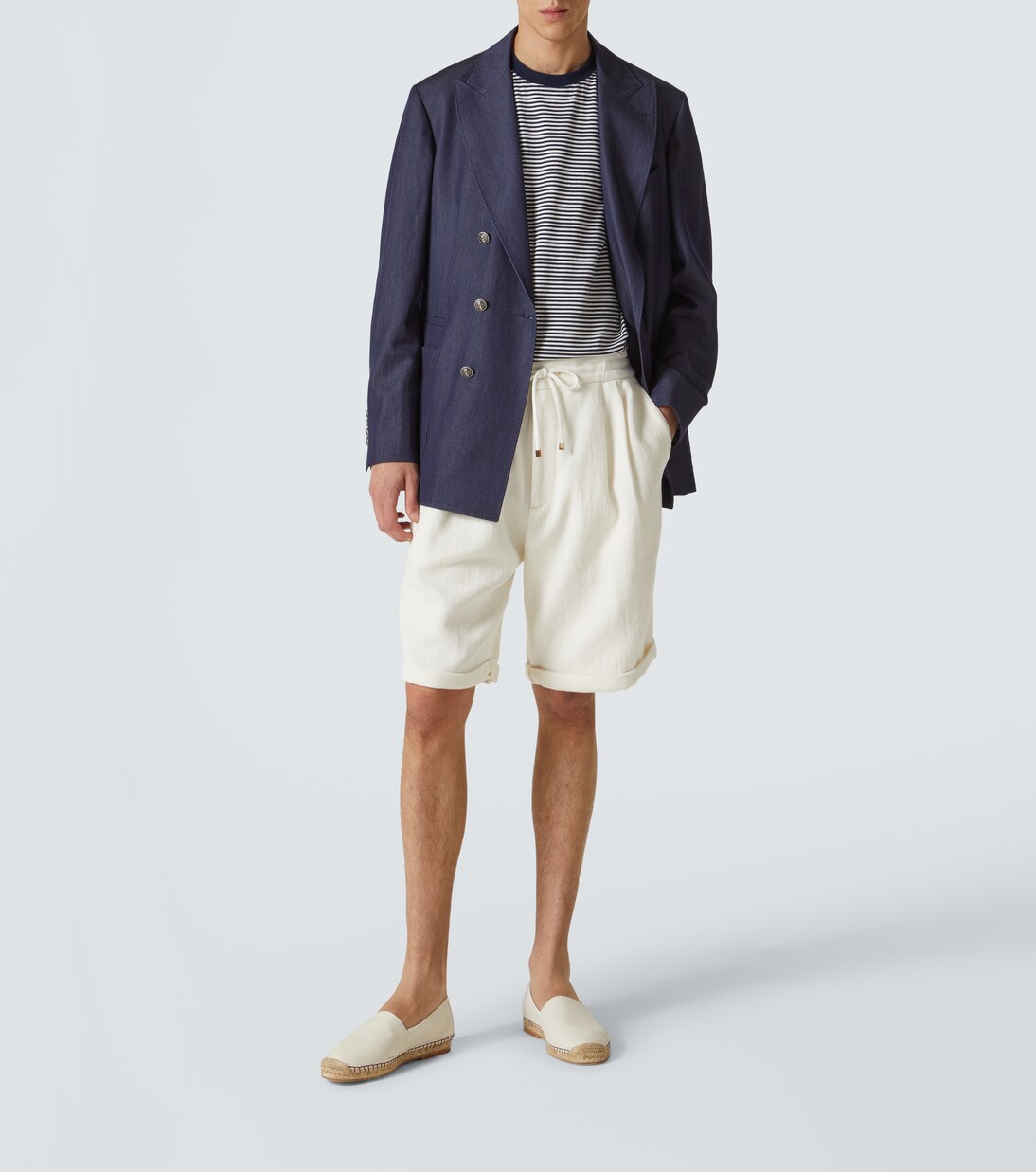 Espadrilles aus Leder | Brunello Cucinelli