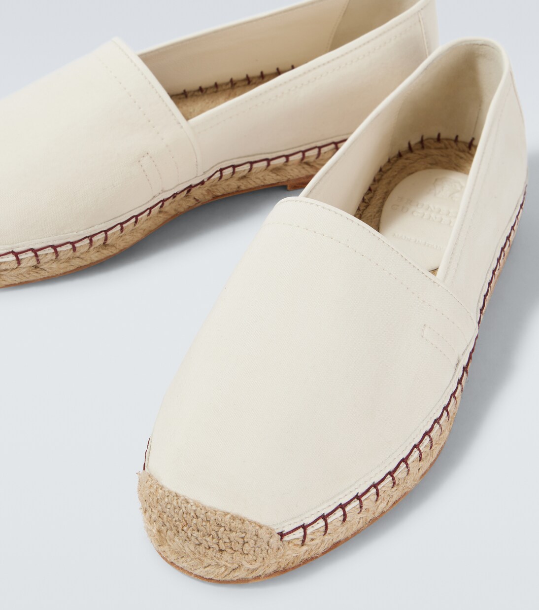 Espadrilles aus Leder | Brunello Cucinelli