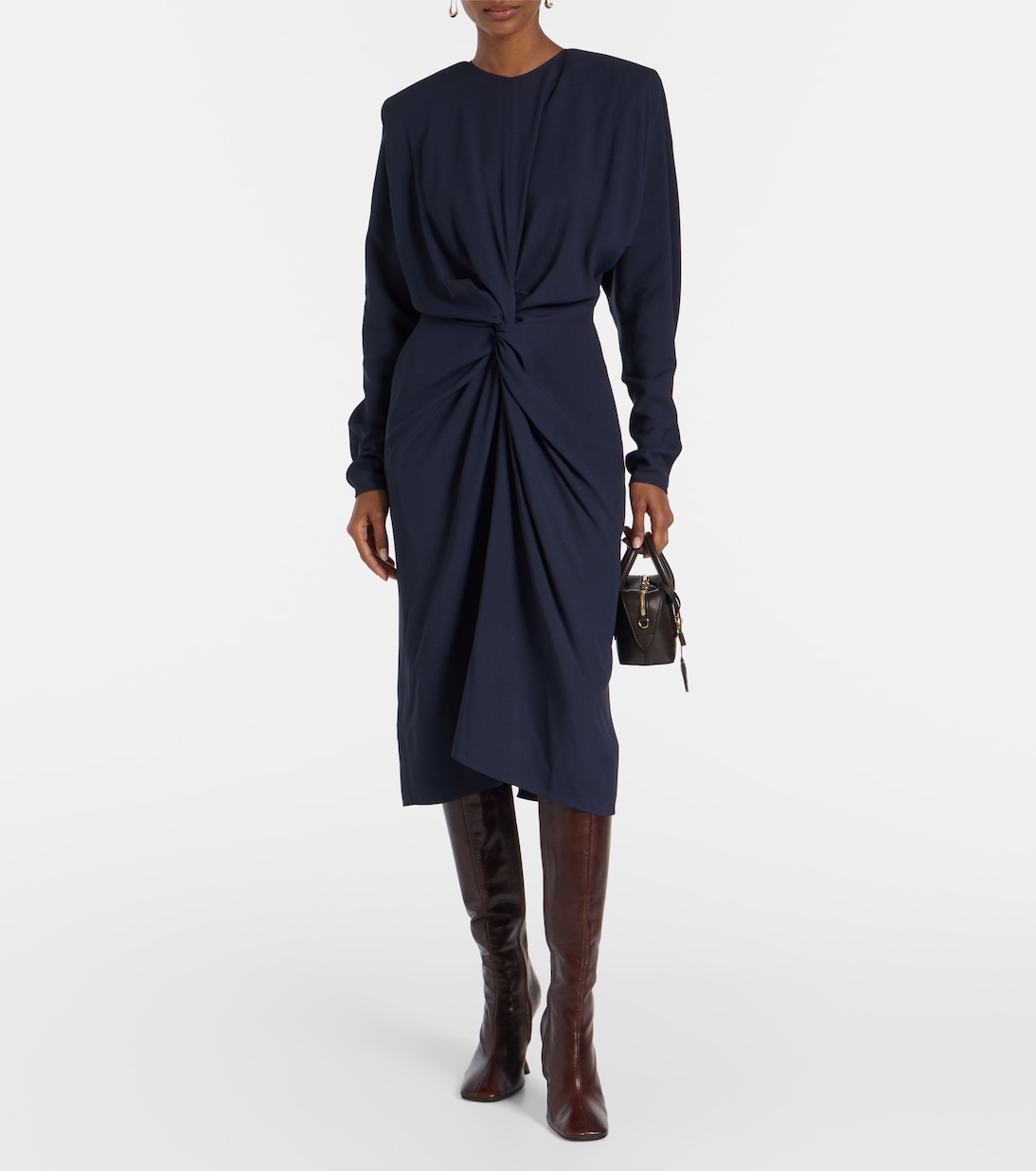 Robe midi en satin | Stella McCartney