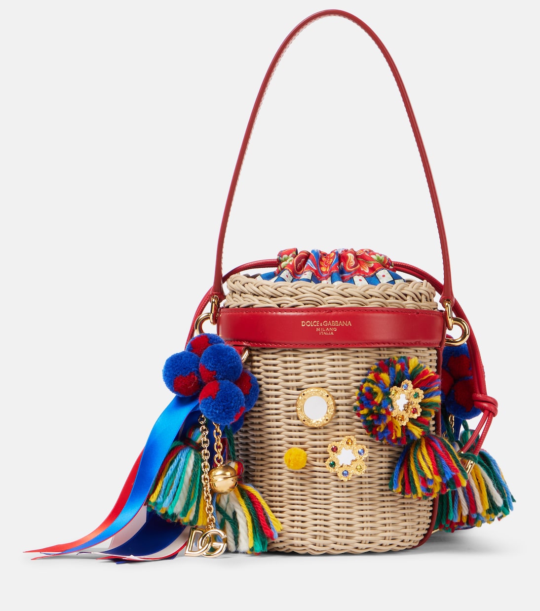 Taormina Carla Medium bucket bag | Dolce&Gabbana