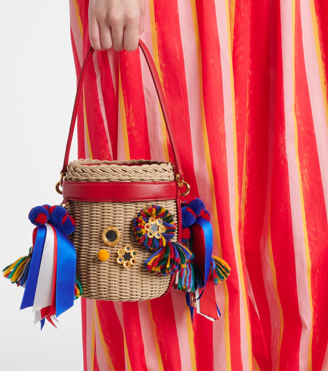 Taormina Carla Medium bucket bag | Dolce&Gabbana