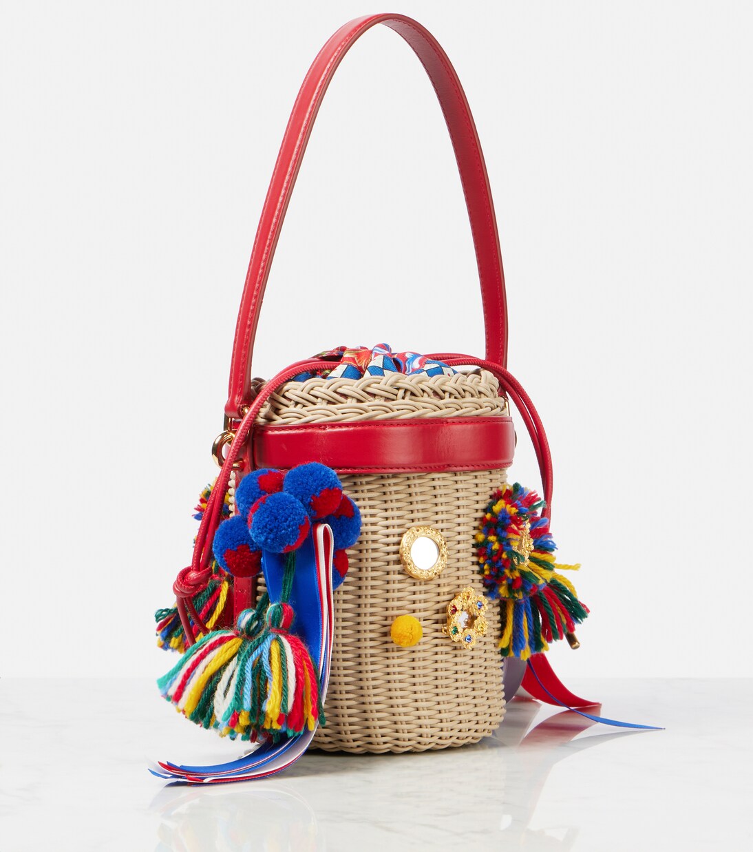 Taormina Carla Medium bucket bag | Dolce&Gabbana