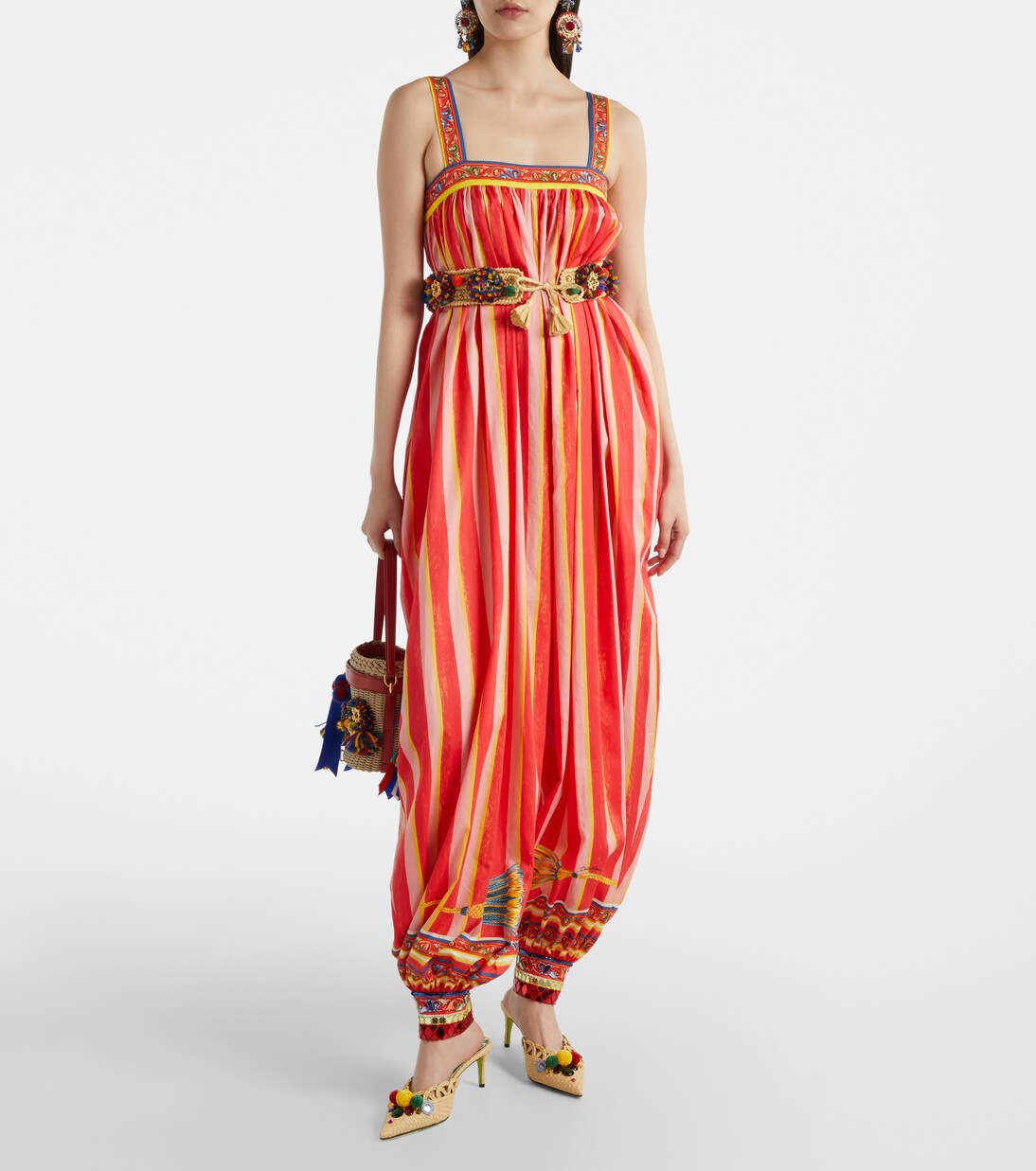 Taormina Carla Medium bucket bag | Dolce&Gabbana