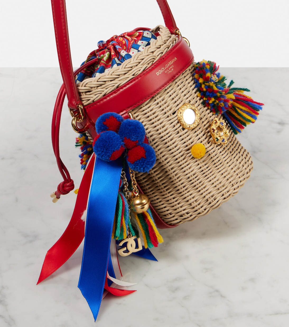 Taormina Carla Medium bucket bag | Dolce&Gabbana