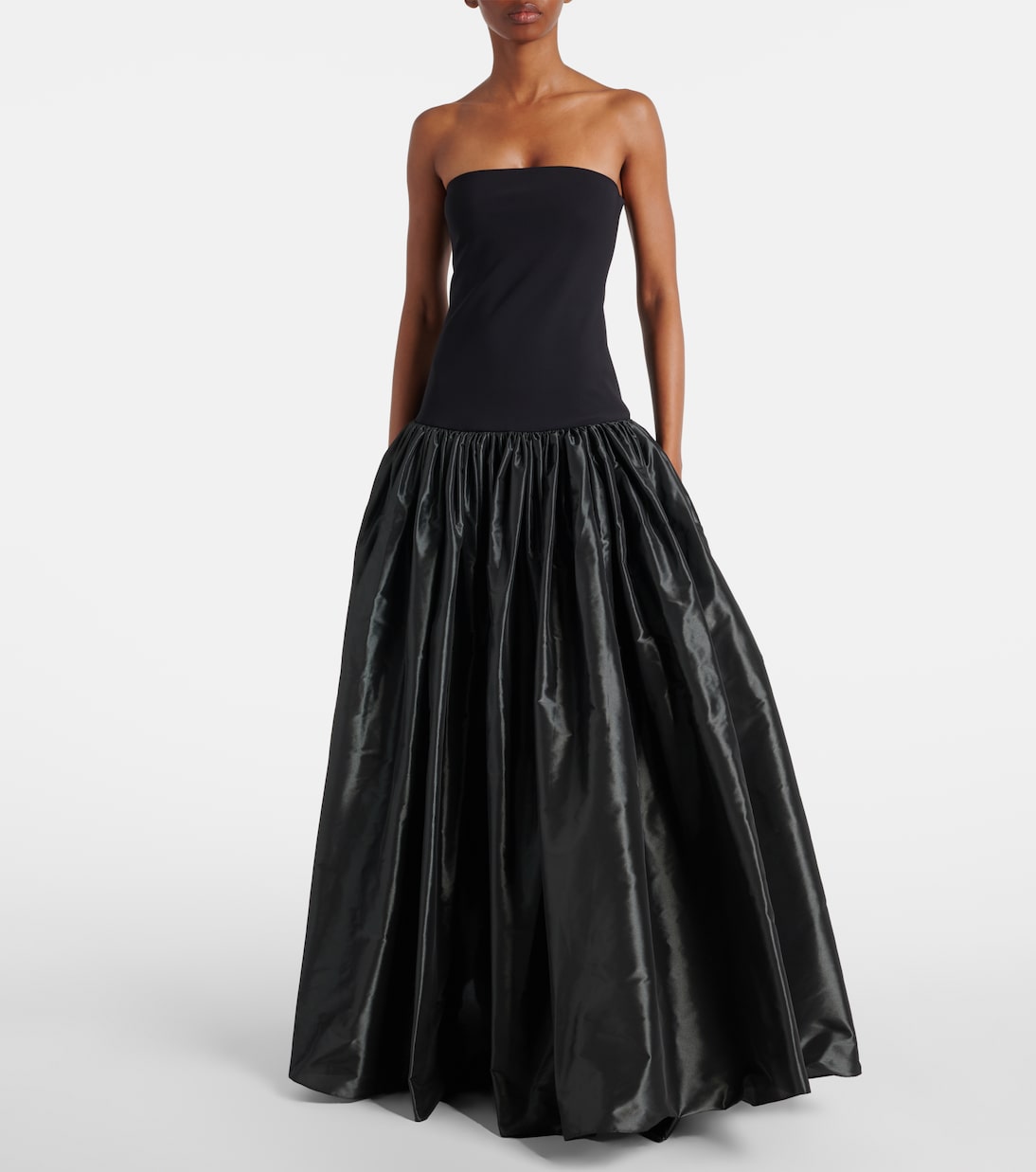 Taffeta bustier gown  | Coperni