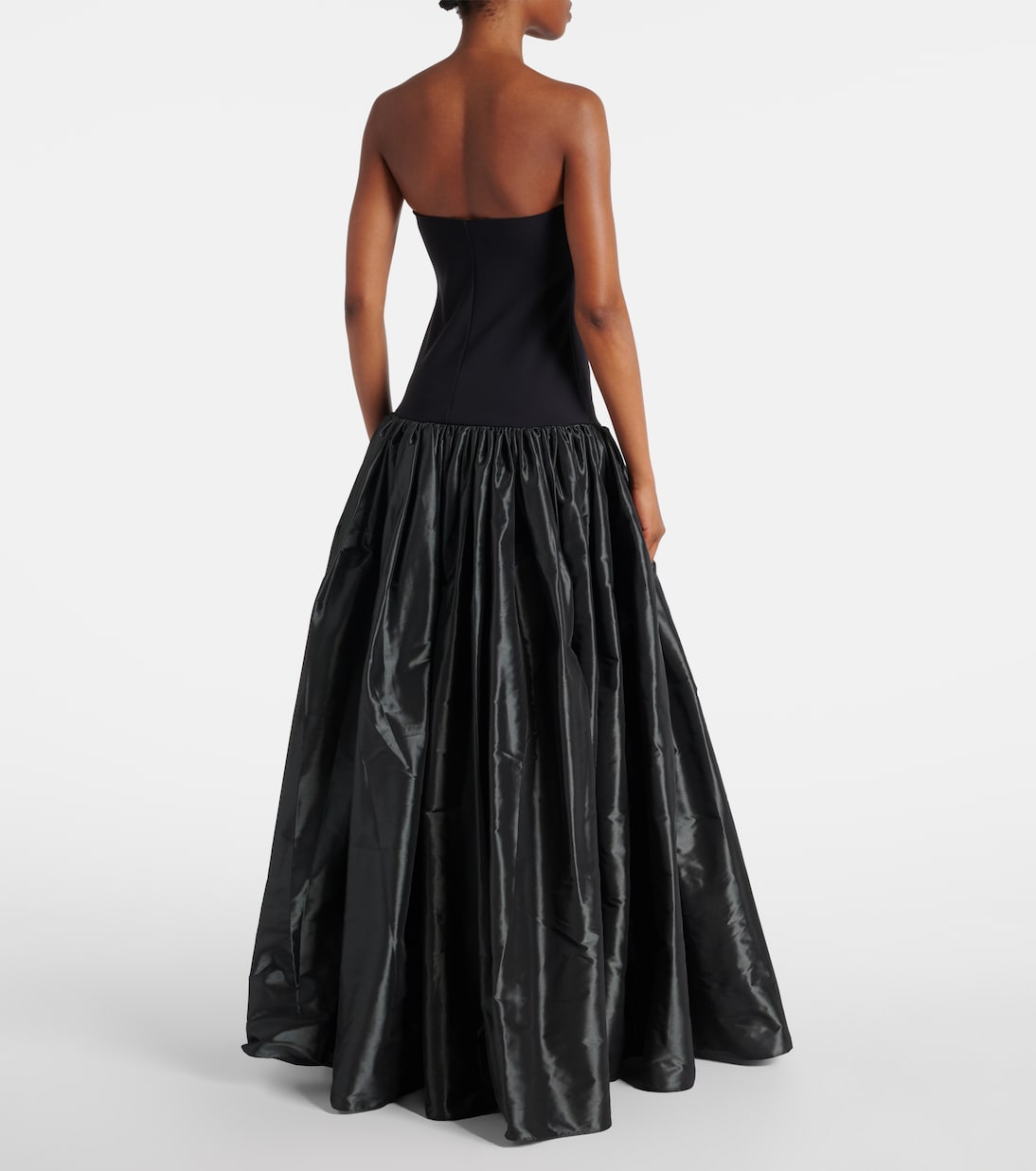 Taffeta bustier gown  | Coperni