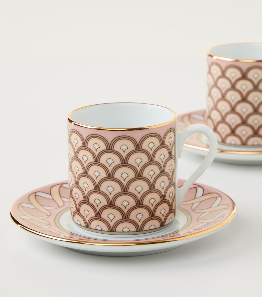 Impero set of 2 espresso cups and saucers | La DoubleJ