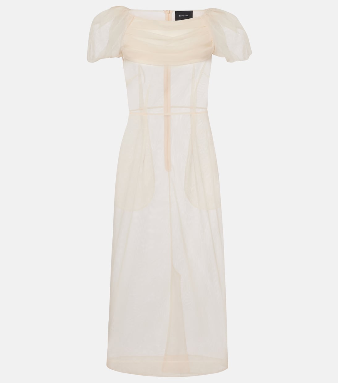 Robe midi en tulle | Simone Rocha