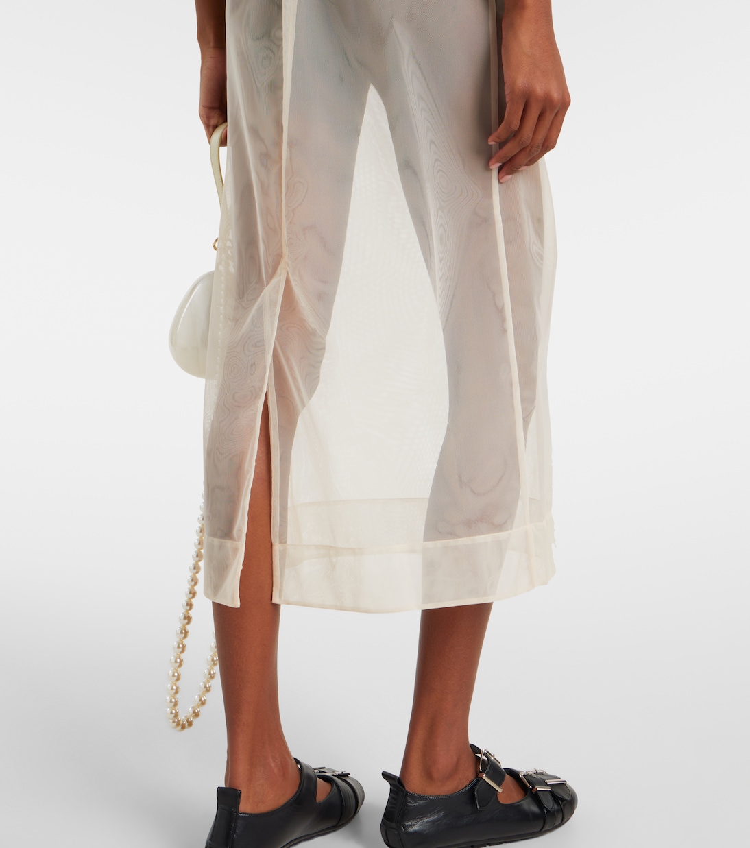 Robe midi en tulle | Simone Rocha