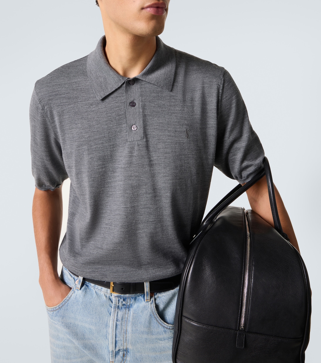 Polohemd Cassandre aus Wolle | Saint Laurent