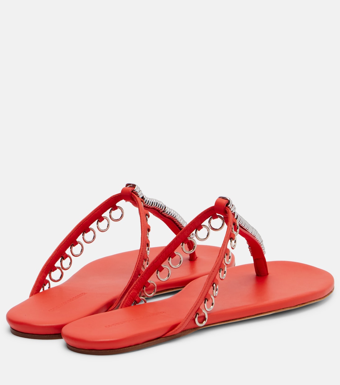 Sandalen Pierced aus Leder | Christopher Esber