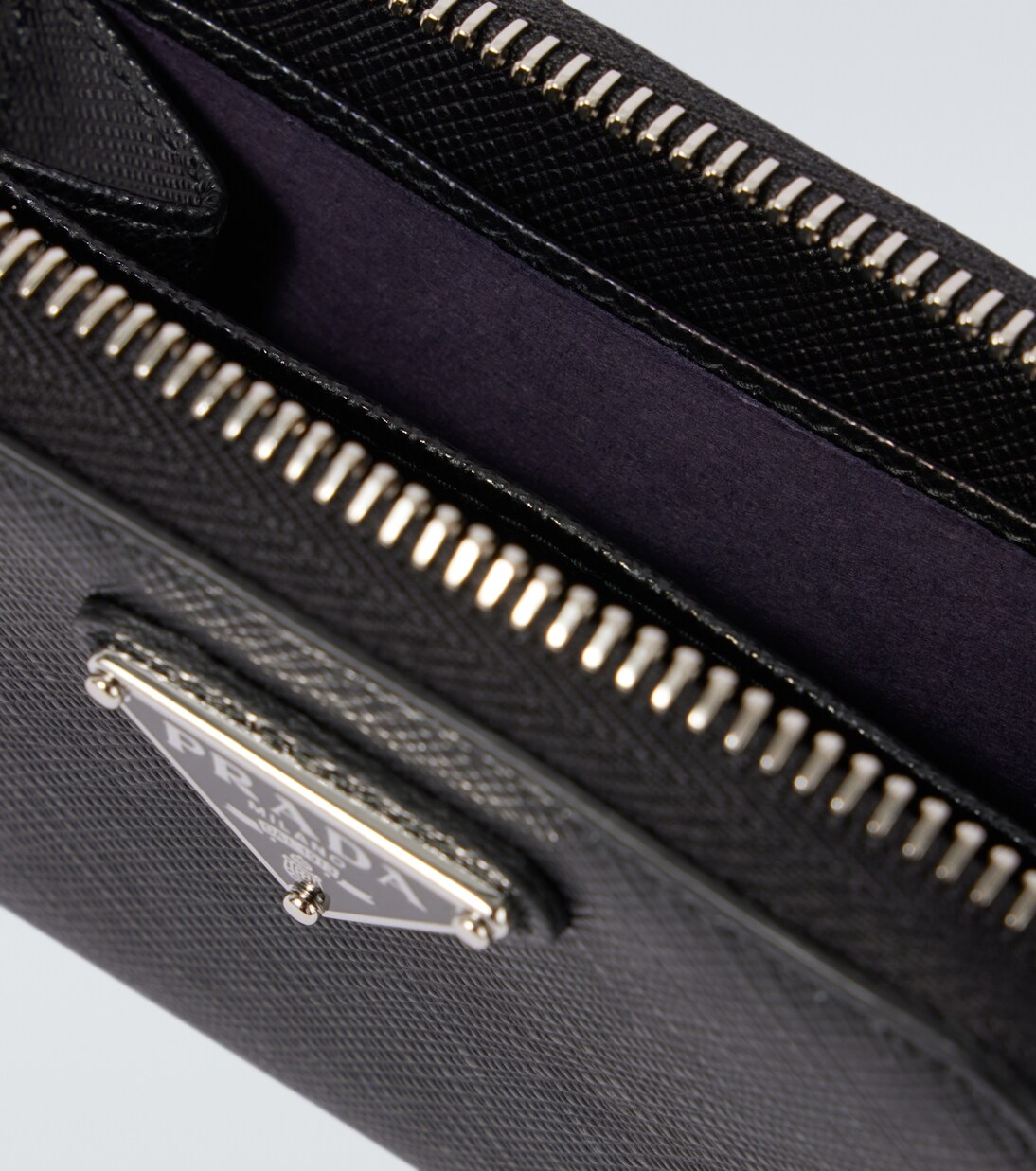 Logo Saffiano leather coin purse | Prada
