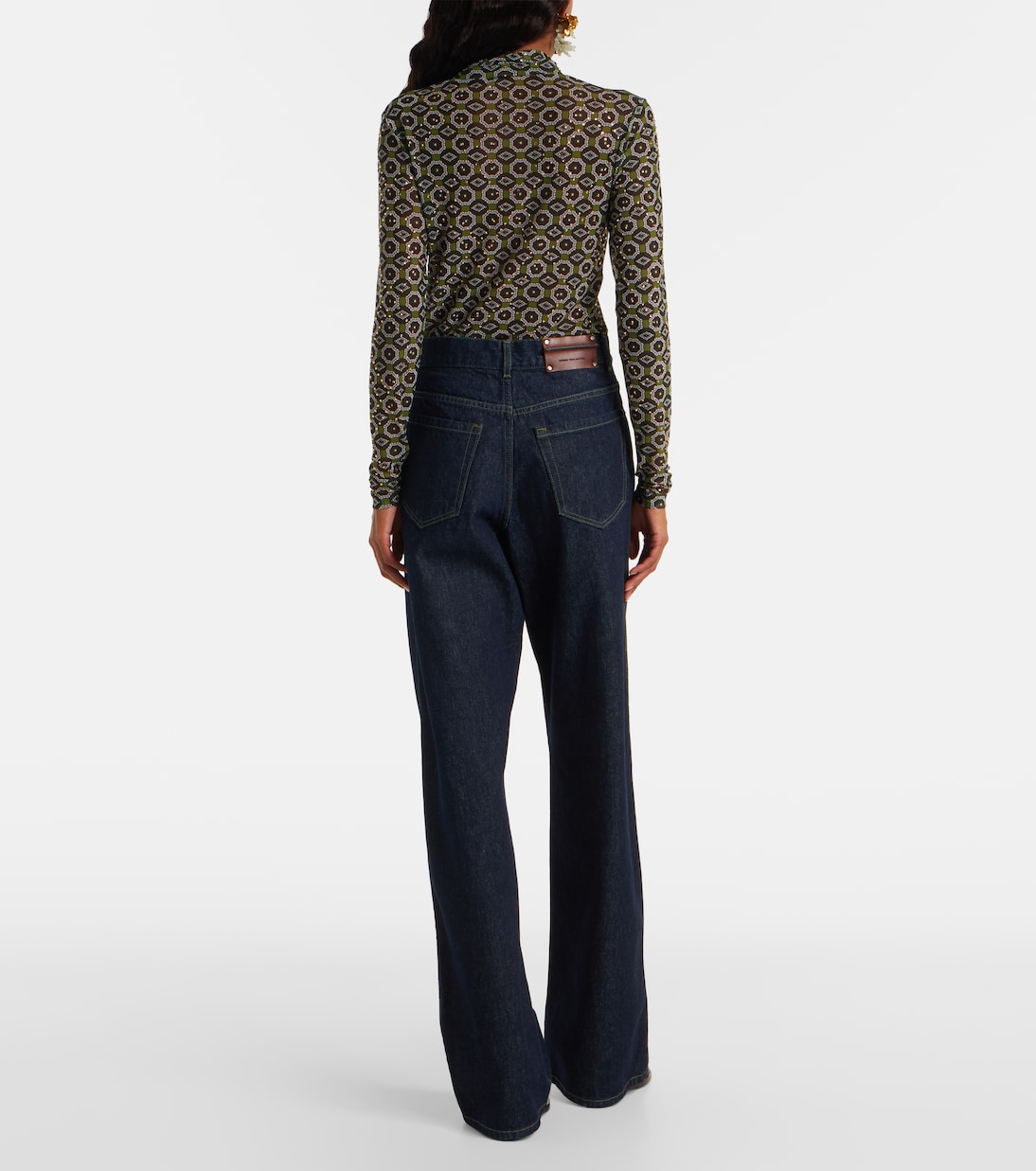 Jean ample à taille haute | Dries Van Noten