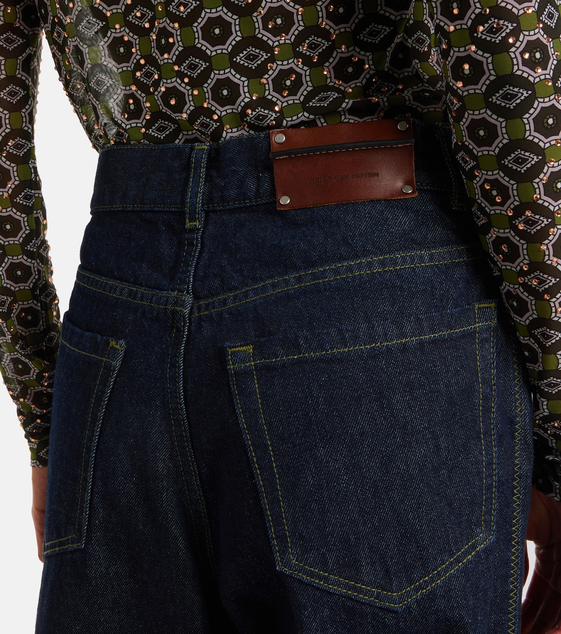 Jean ample à taille haute | Dries Van Noten