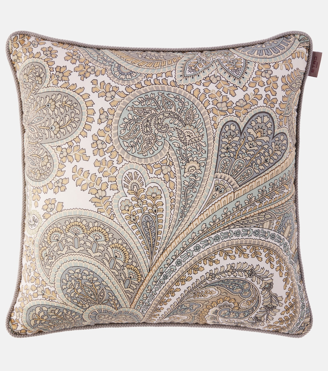 Giano paisley cotton cushion | Etro