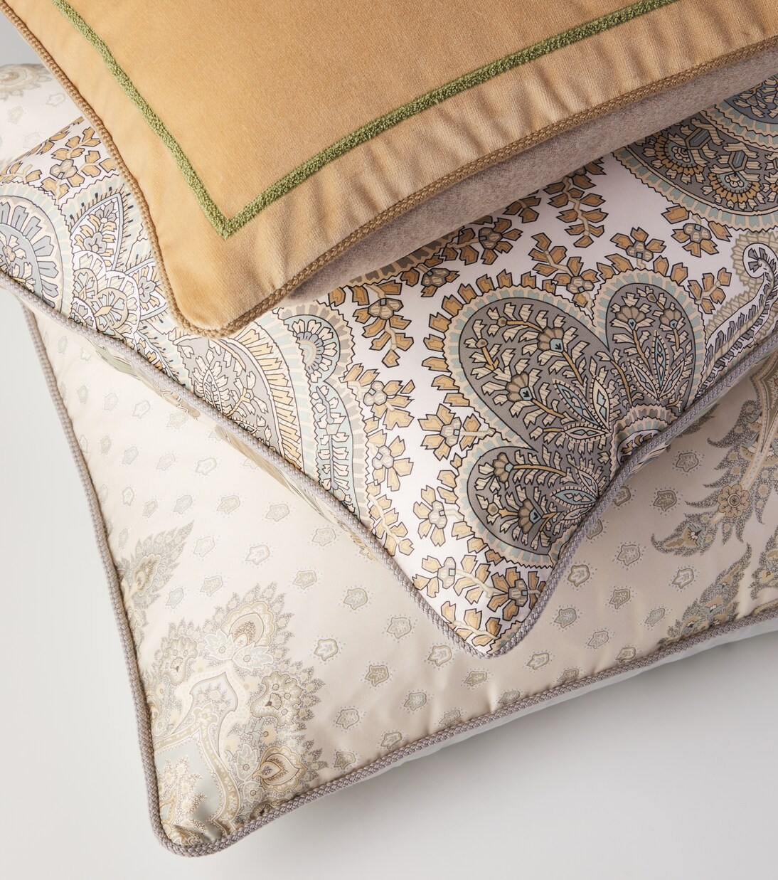 Giano paisley cotton cushion | Etro