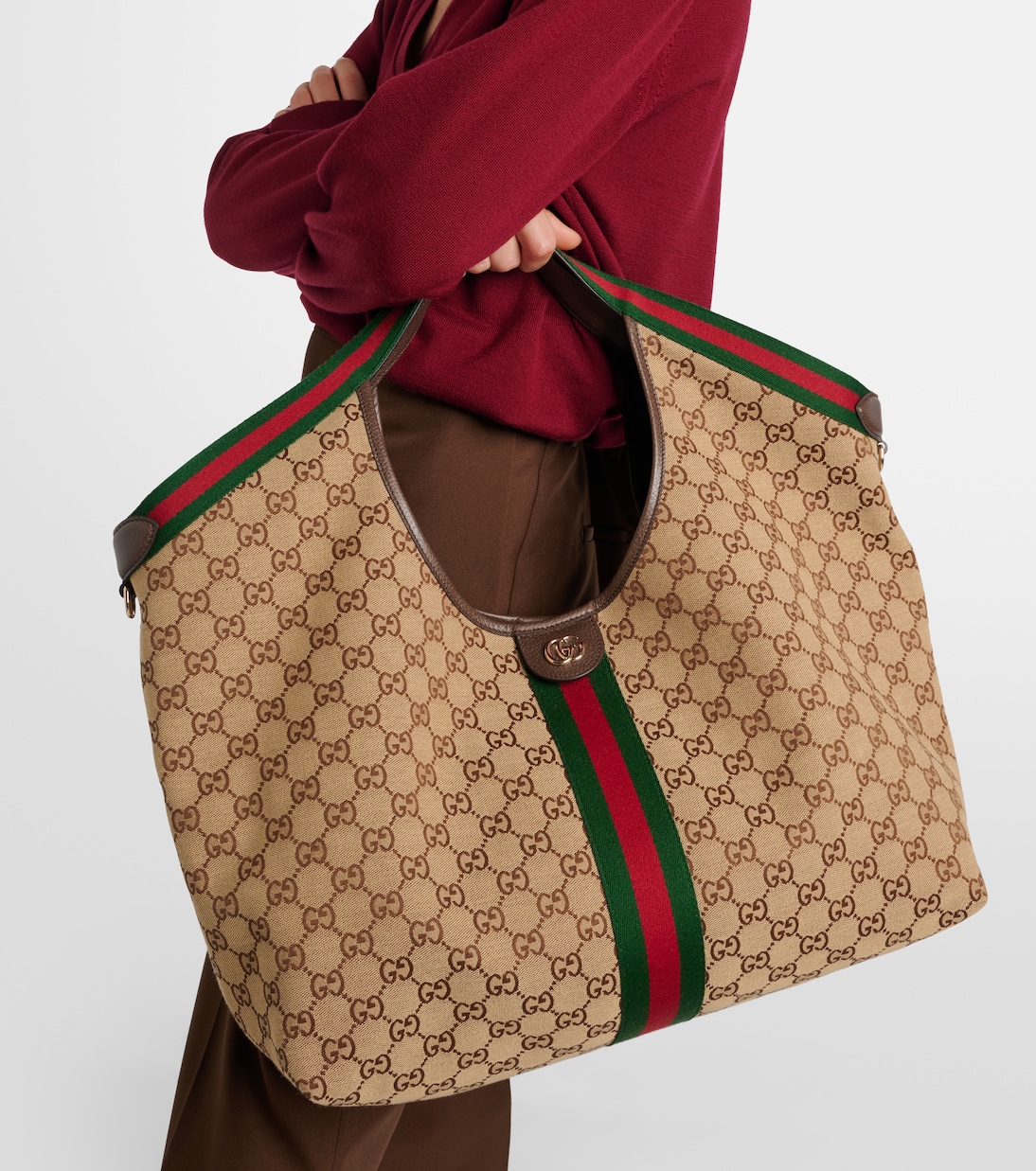 Gucci Giglio GG Canvas Large tote bag | Gucci