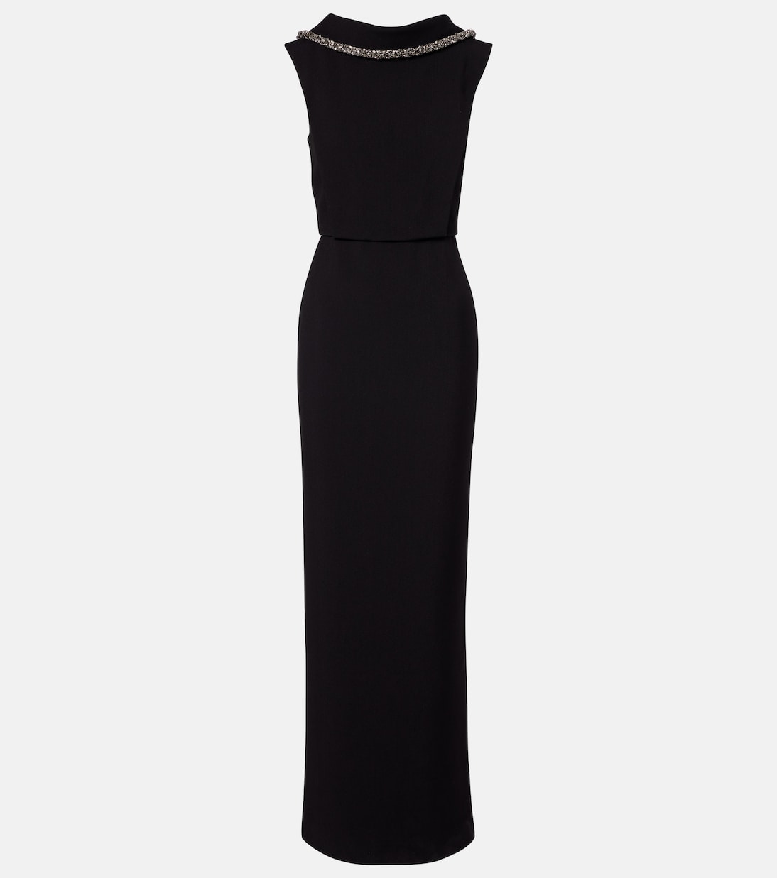 Embellished crêpe gown | Roland Mouret