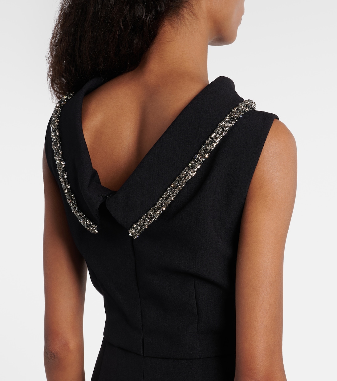 Embellished crêpe gown | Roland Mouret