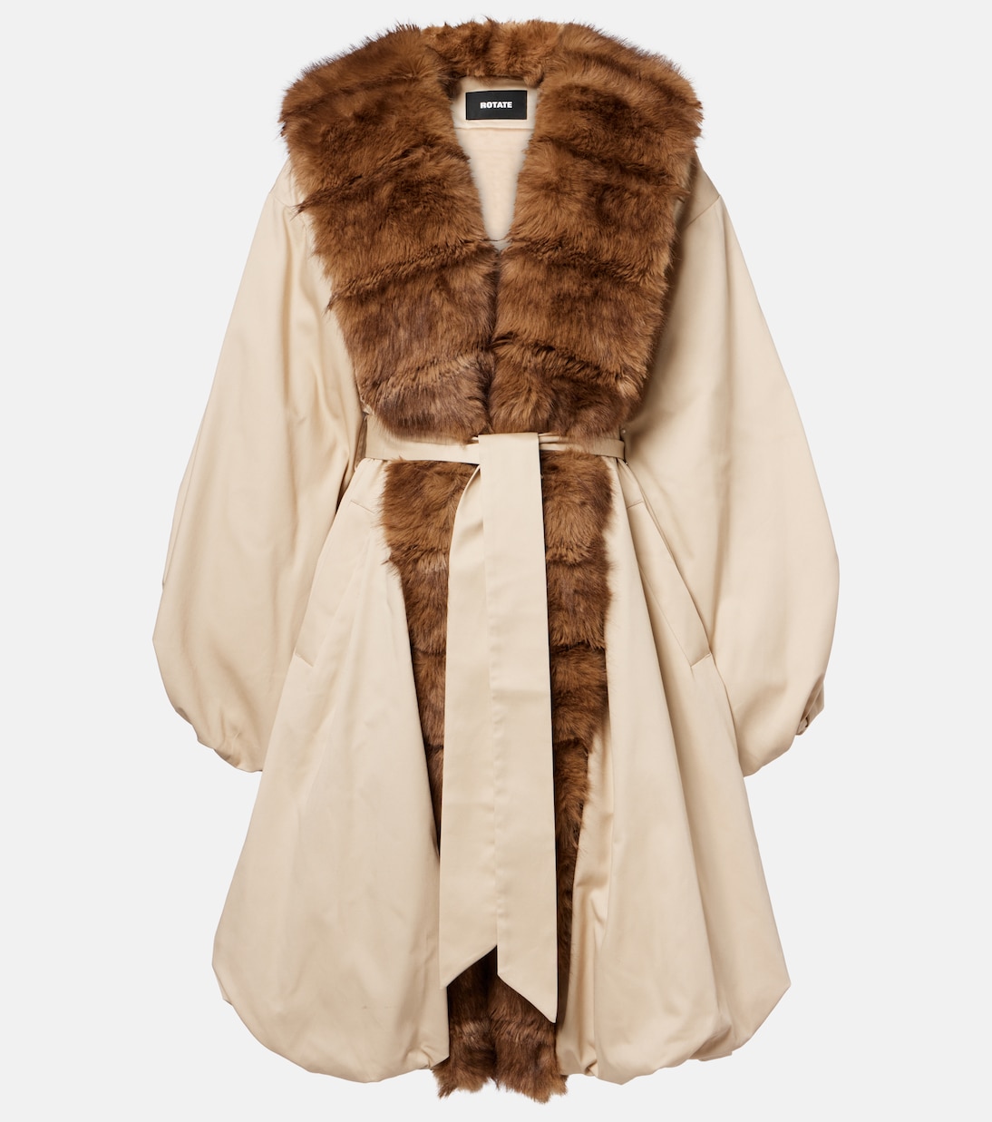 Belted coat | Rotate