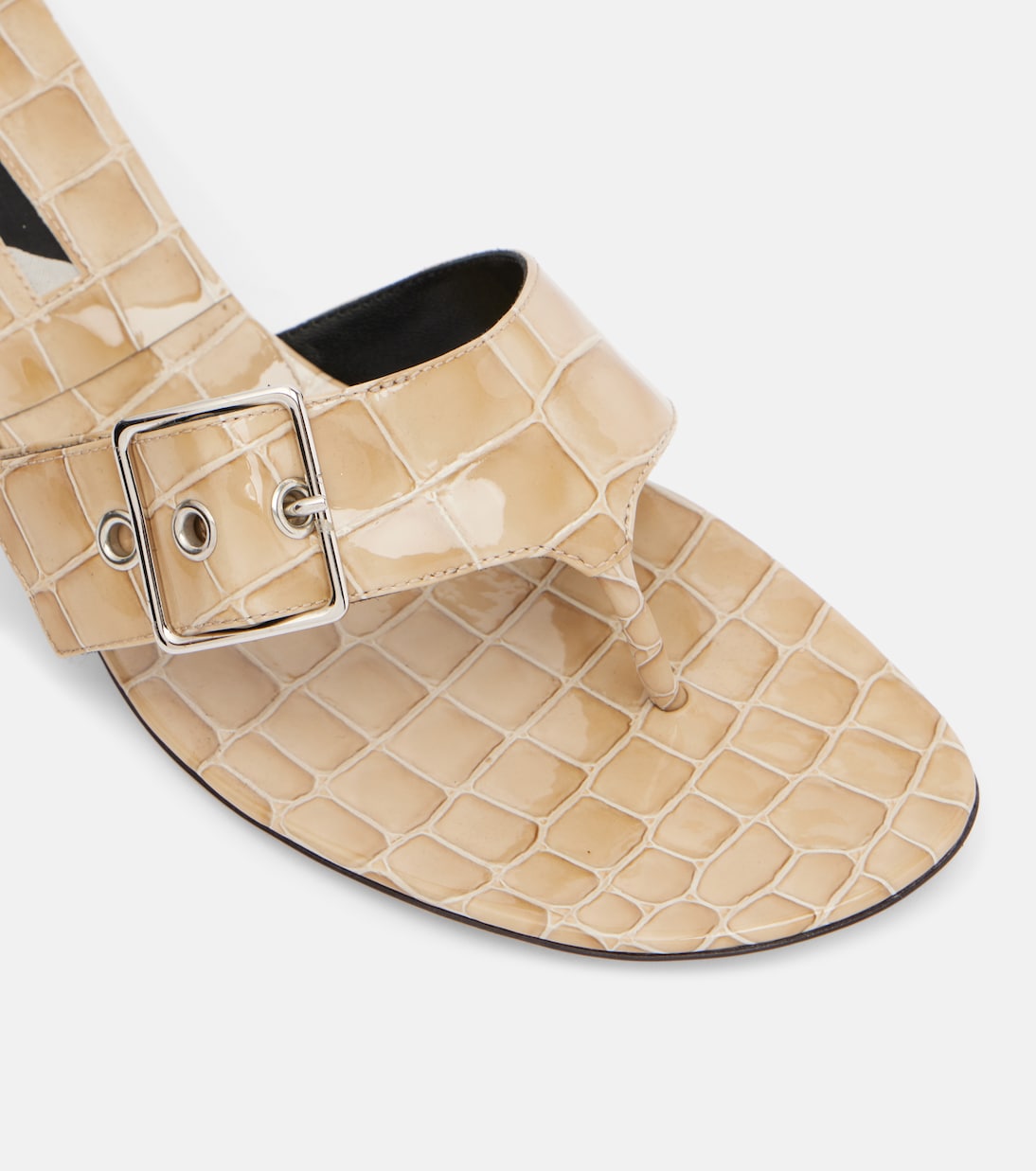 Helix 35 patent leather thong sandals | Christen