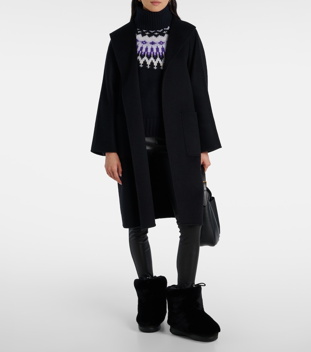 Pull Ingrid en jacquard de cachemire | Bogner