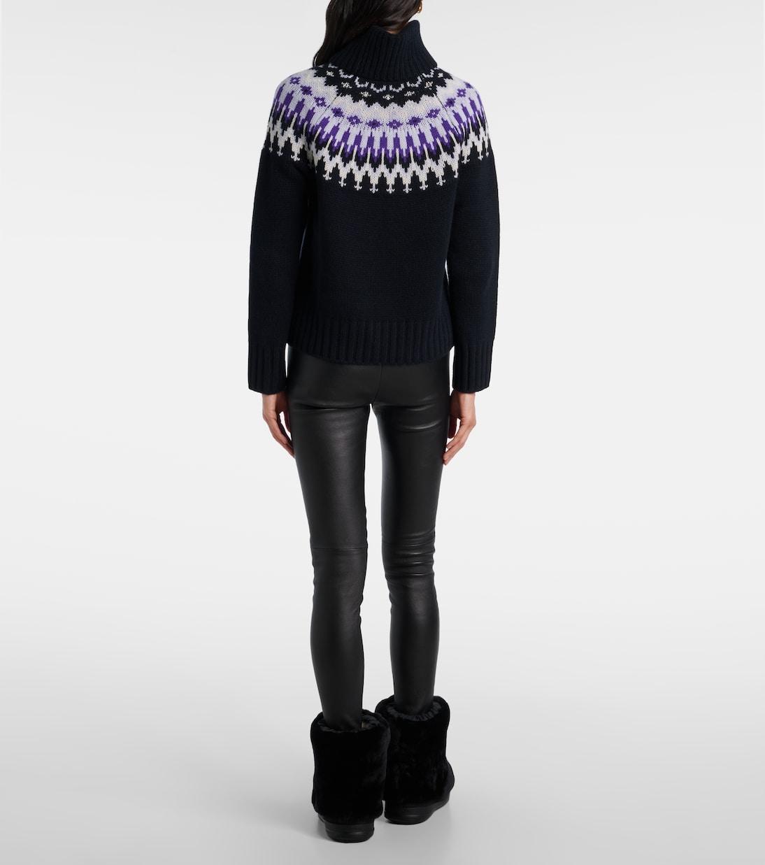 Pull Ingrid en jacquard de cachemire | Bogner