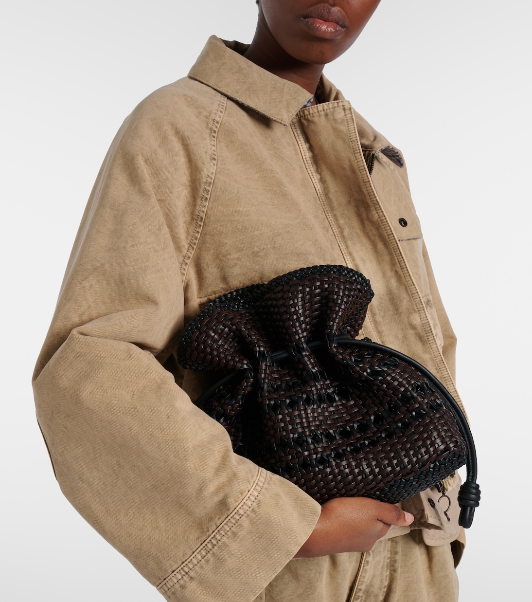 Clutch Flamenco Medium aus Leder | Loewe