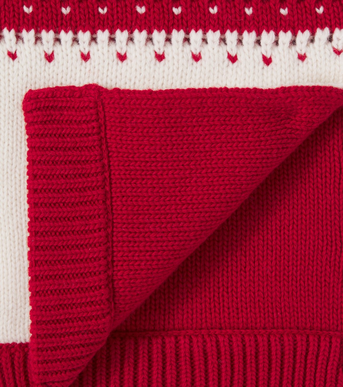 Fair Isle wool scarf | Gucci Kids